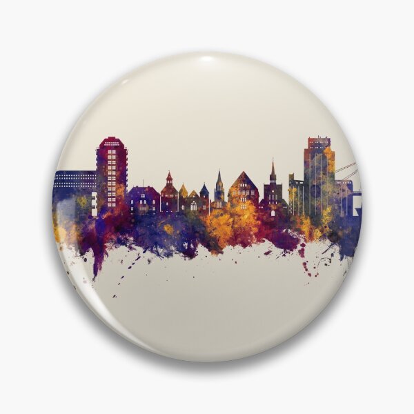 Item preview, Stavanger Norway Skyline designed and sold by ArtPrints.