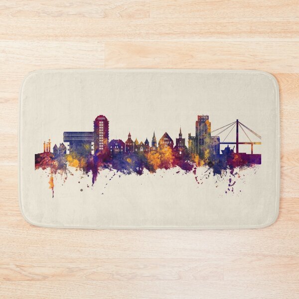 Item preview, Stavanger Norway Skyline designed and sold by ArtPrints.