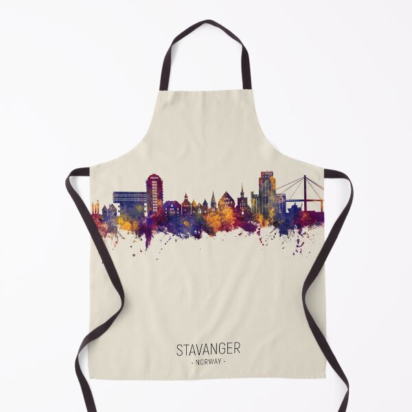 Item preview, Stavanger Norway Skyline designed and sold by ArtPrints.