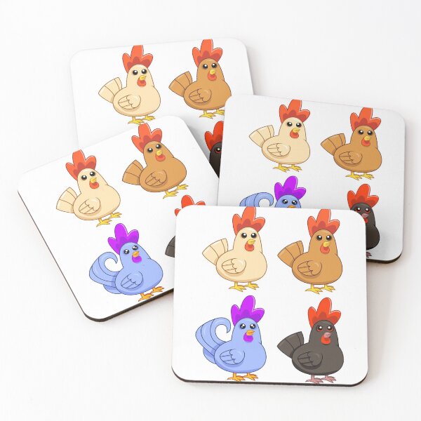 Item preview, Stardew Valley chickens  designed and sold by JoellenFuller.