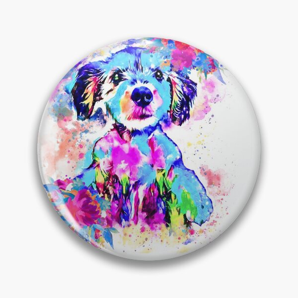 Item preview, Custom dog portrait  Watercolor 6 designed and sold by Nora Gad.