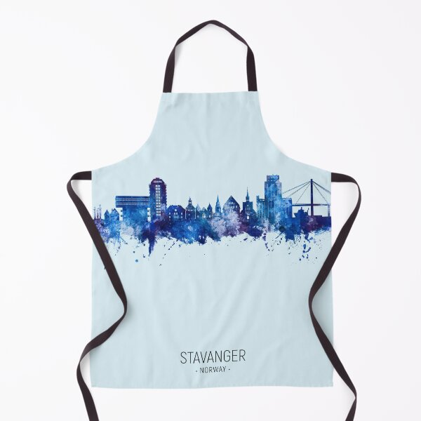 Item preview, Stavanger Norway Skyline designed and sold by ArtPrints.