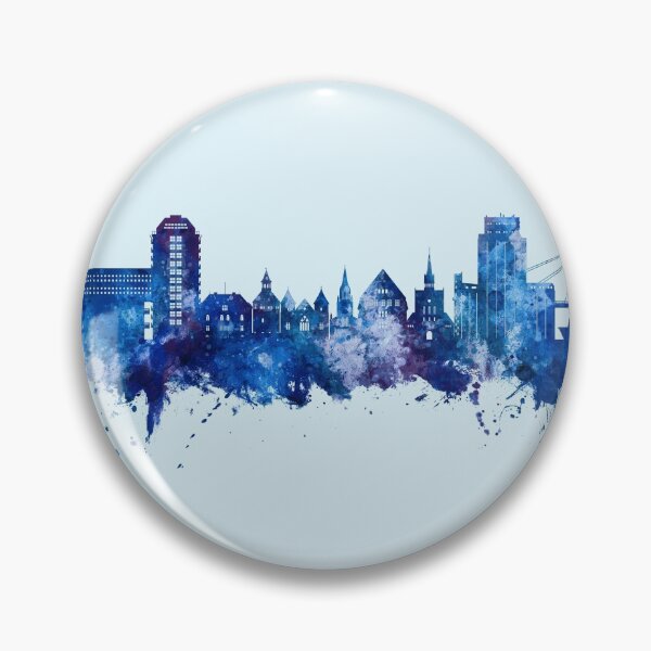 Item preview, Stavanger Norway Skyline designed and sold by ArtPrints.