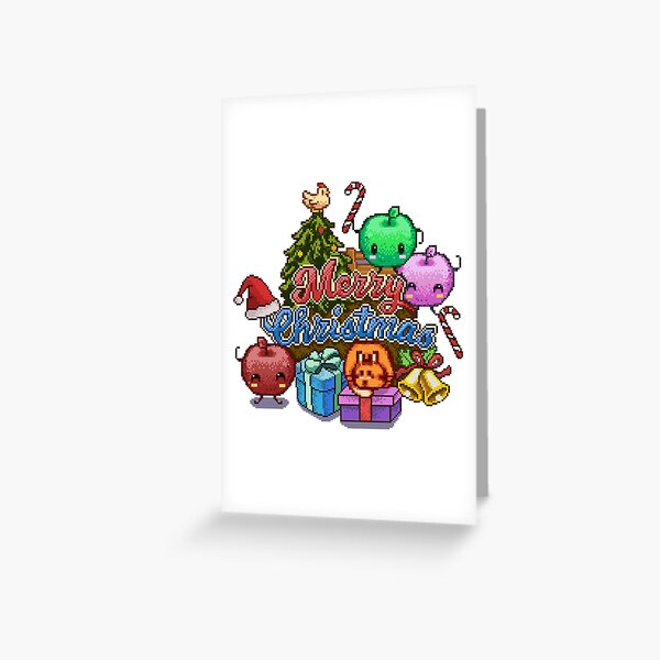 Stardew Valley Christmas special Greeting Card