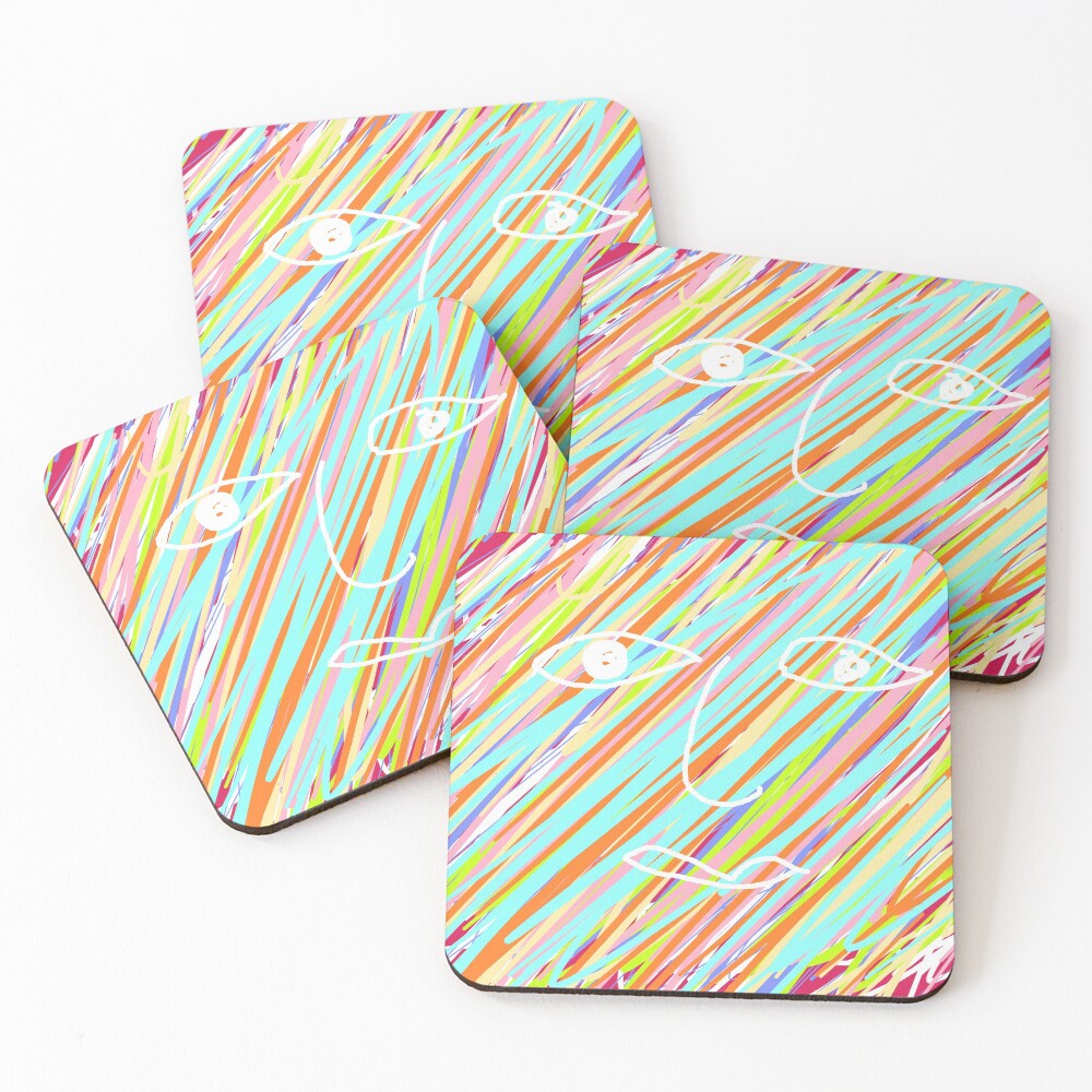 Item preview, Coasters (Set of 4) designed and sold by FeelLifeAgain.