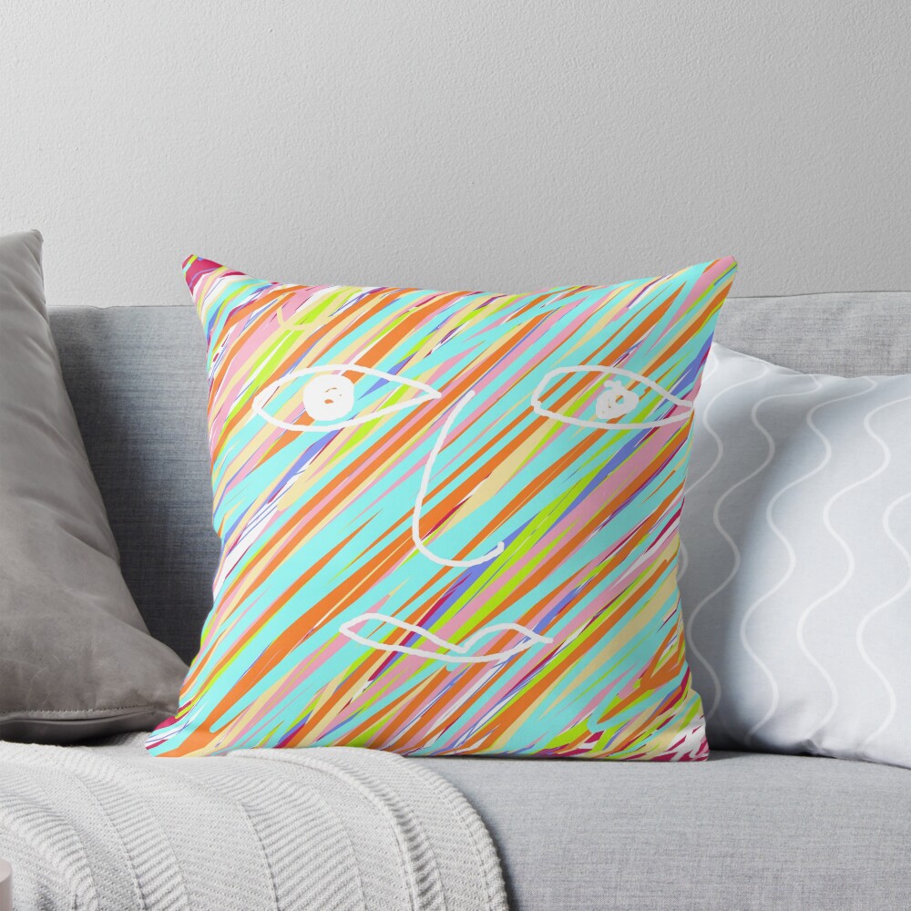 Item preview, Throw Pillow designed and sold by FeelLifeAgain.