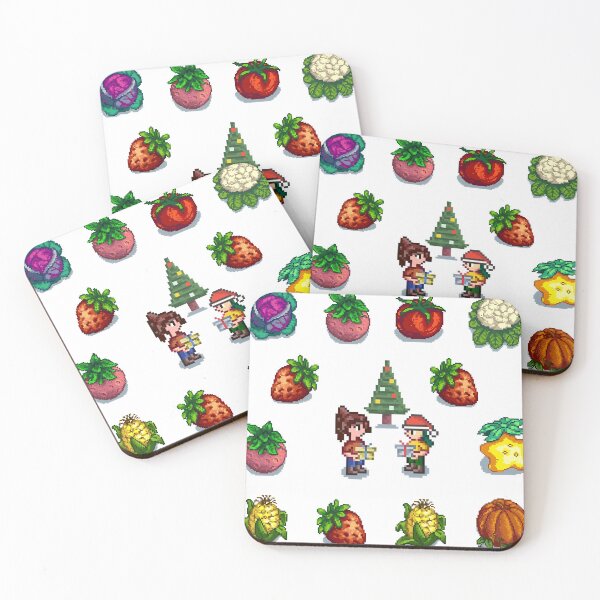 Item preview, Stardew Valley vegetables Christmas gift  designed and sold by JoellenFuller.