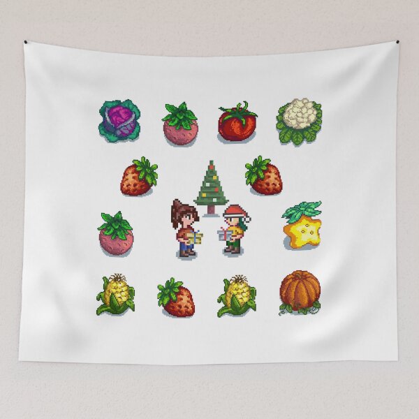 Item preview, Stardew Valley vegetables Christmas gift  designed and sold by JoellenFuller.
