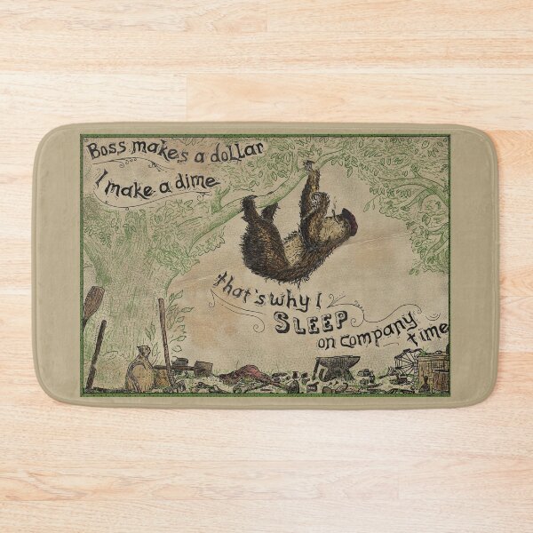 Item preview, Boss makes a dollar, I make a Dime- Anticapitalist Sloth designed and sold by Loki Propagandart.