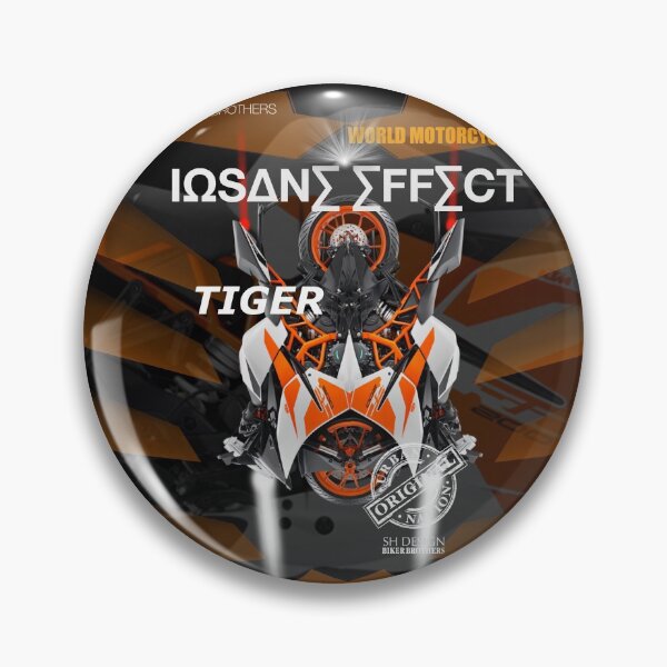 Item preview, INSANE EFFECT - Tiger - World Motorcycles designed and sold by SHdesigner.