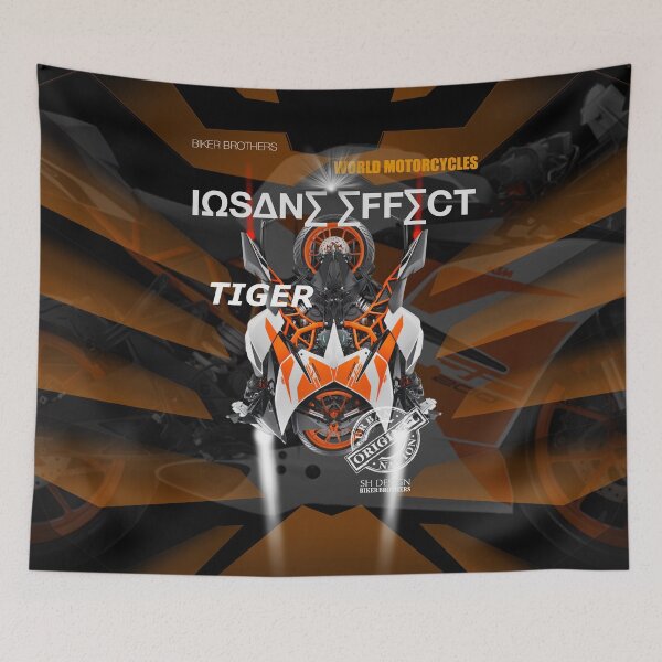 Item preview, INSANE EFFECT - Tiger - World Motorcycles designed and sold by SHdesigner.