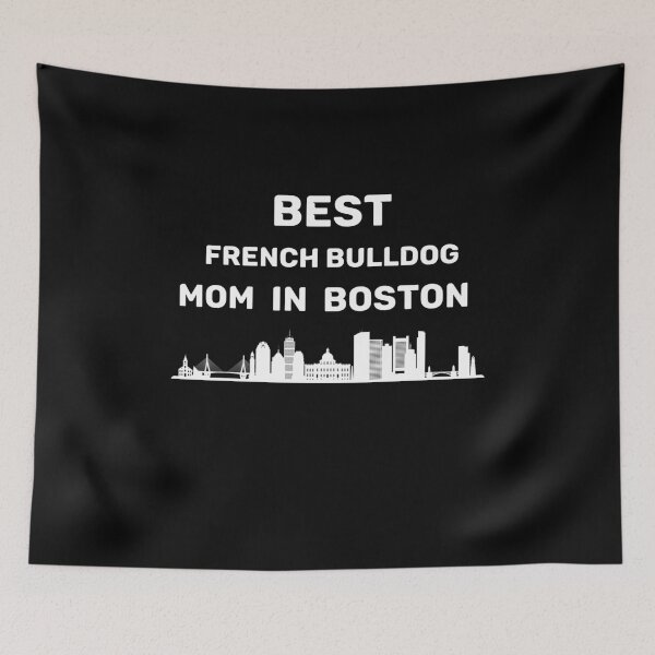 Item preview, Mamá Bulldog Francés - Boston - Mejor mamá - Skyline designed and sold by Beyond Words.