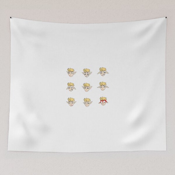 Item preview, Hunter the owl house golden guard emotes designed and sold by AxolotlArtist32.