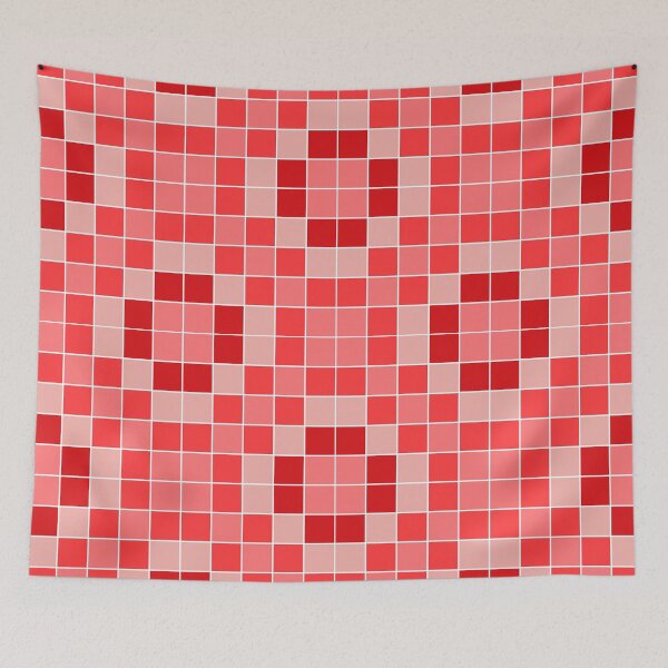Item preview, Modest Red Mosaic Tile designed and sold by Sheldon Stewart.