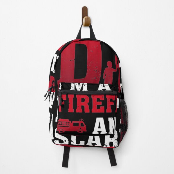 Item preview, Mens I'm A Firefighter And A Dad Nothing Scares Me Father's Day designed and sold by tashiav.