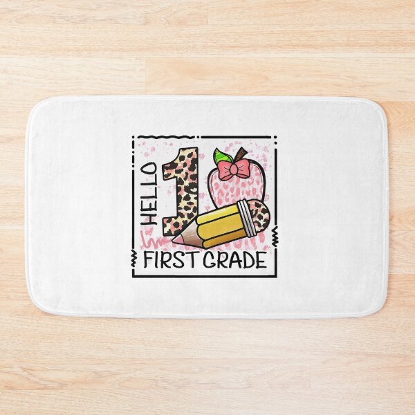 Item preview, Hello First Grade Apple Pencil designed and sold by WaveOcean123.