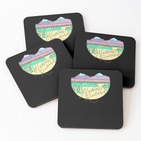 Item preview, Nature rules landscape hiking climbin camping wilderness rules  designed and sold by joihamby84.