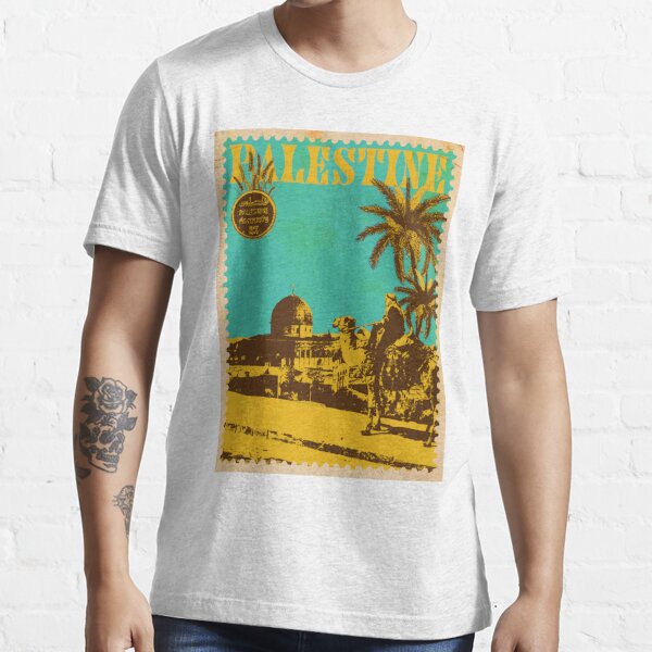 Palestinian Tshirt in Arabic front  Poster for Sale by TheEvoke