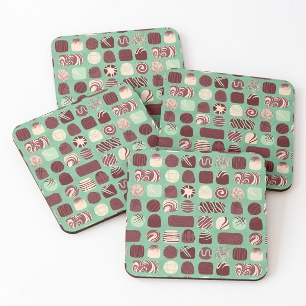 Item preview, Truffle Box (Mint/Green) designed and sold by JMTolman.