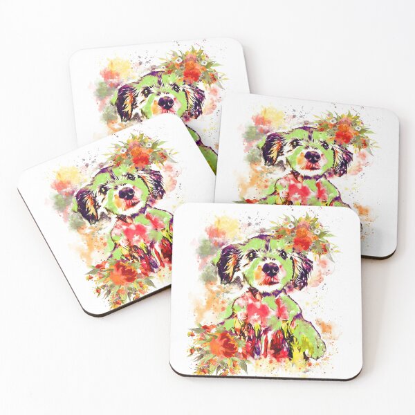 Item preview,  Custom dog portrait  Watercolor 7 designed and sold by Nora Gad.
