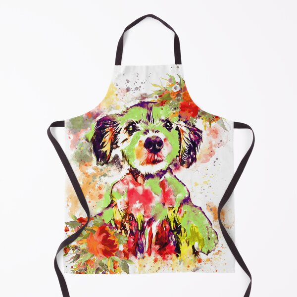 Item preview, Custom dog portrait Watercolor 7 designed and sold by Nora Gad.