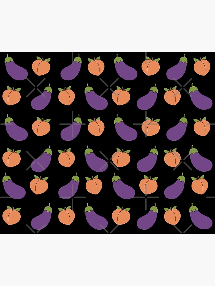 Eggplant and Peach Poster for Sale by ValentinaHramov