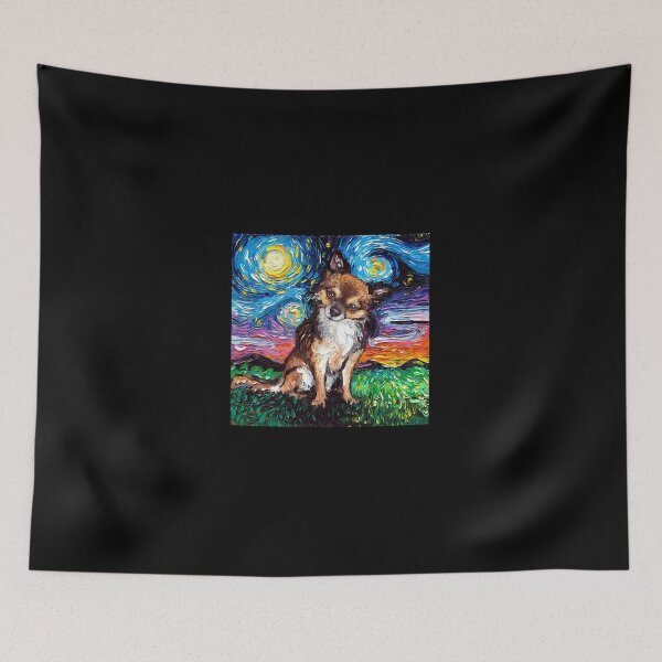 Item preview, Long Haired Chihuahua Night  designed and sold by yshamecum.