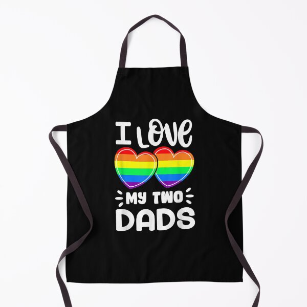 Item preview, I Love My Two Dads Gay Dad Lgbt Pride Month Rainbow Heart designed and sold by tashiav.