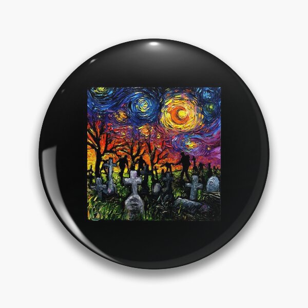 Item preview, Starry Night of the Living Dead  designed and sold by anamartineze.
