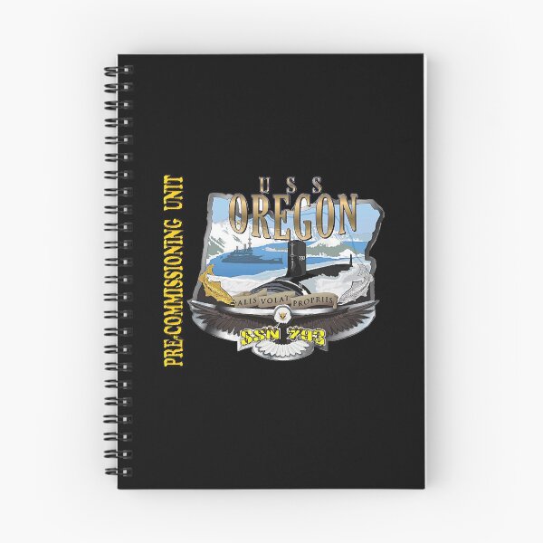 Item preview, PCU Oregon SSN 792 Crest for Dark Colors  designed and sold by anamartineze.
