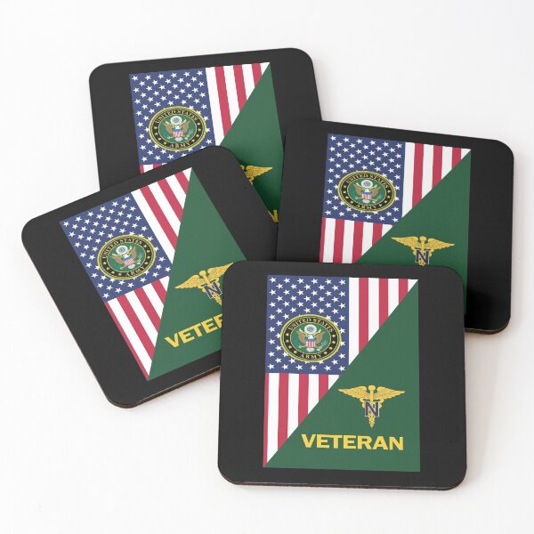 Item preview, US Army Nurse Corps Veteran Flag designed and sold by RakimCraft.