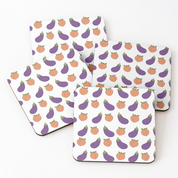 Item preview, Eggplant and Peach designed and sold by ValentinaHramov.