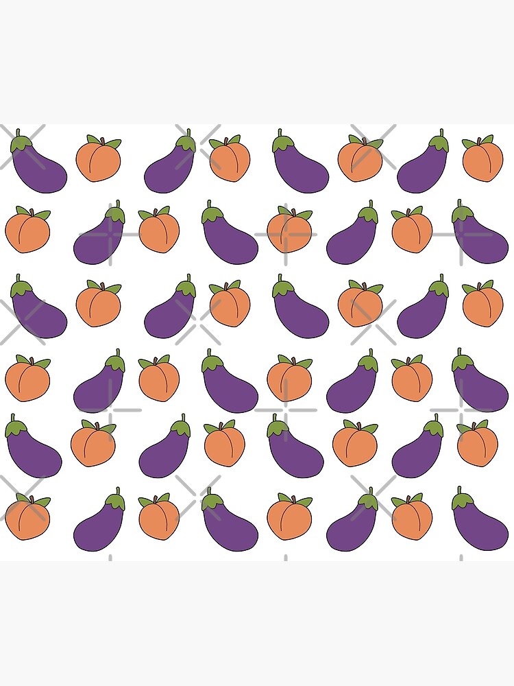 "Eggplant and Peach" Poster for Sale by ValentinaHramov Redbubble