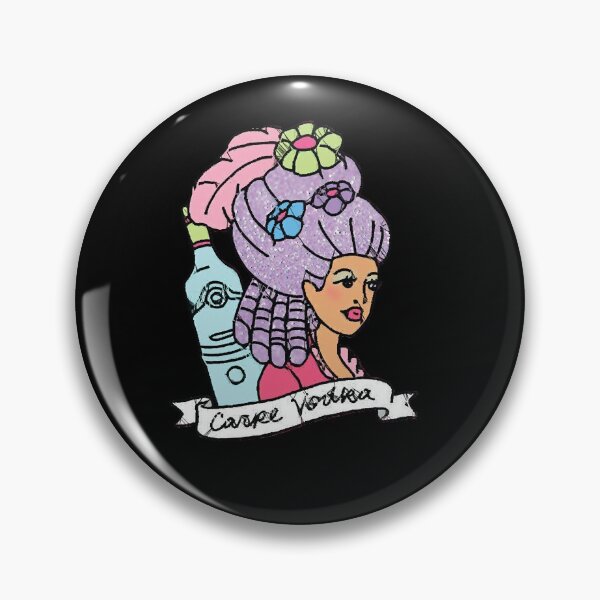 Item preview, Carpe Vodka French Sassy Antoinette Napoleon Drunk Print  designed and sold by joihamby84.