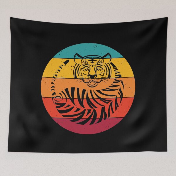 Item preview, Vintage Tiger Animal Retro Tigers Lover  designed and sold by taogiauco.