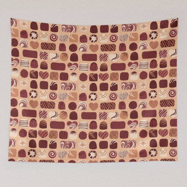 Item preview, Truffle Hearts (Caramel/Tan) designed and sold by JMTolman.