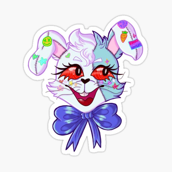 Glitched Vanny Sticker for Sale by BeeSweetPlease