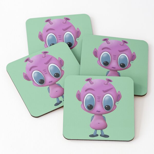 Item preview, Cute colourful baby Alien cartoon pattern. designed and sold by LaBellCreative.