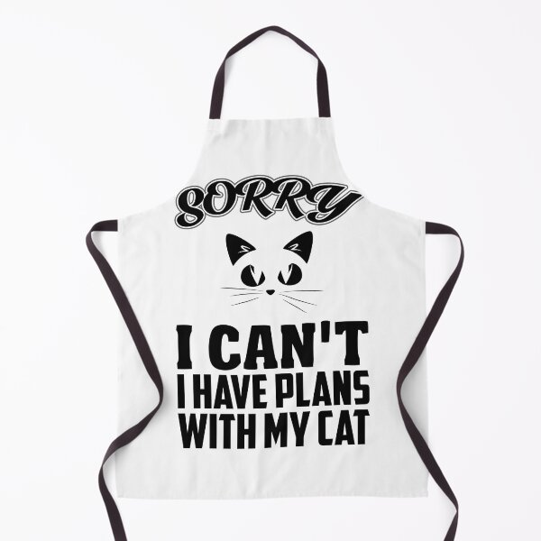 Item preview, Sorry I Can't I Have Plans With My Cat : gift for cat lover designed and sold by charaf19.