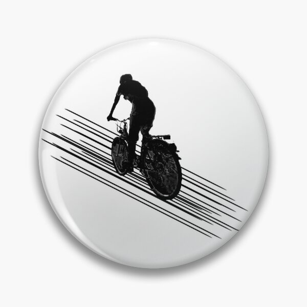 Item preview, Cyclist on the road designed and sold by Zip-Zup.