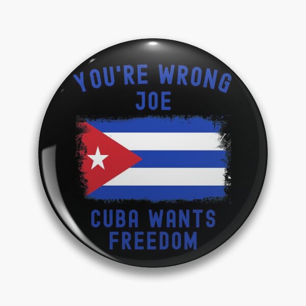 Item preview, You're Wrong Joe Cuba Wants Freedom Cuban Flag  designed and sold by ExpressWayFour.