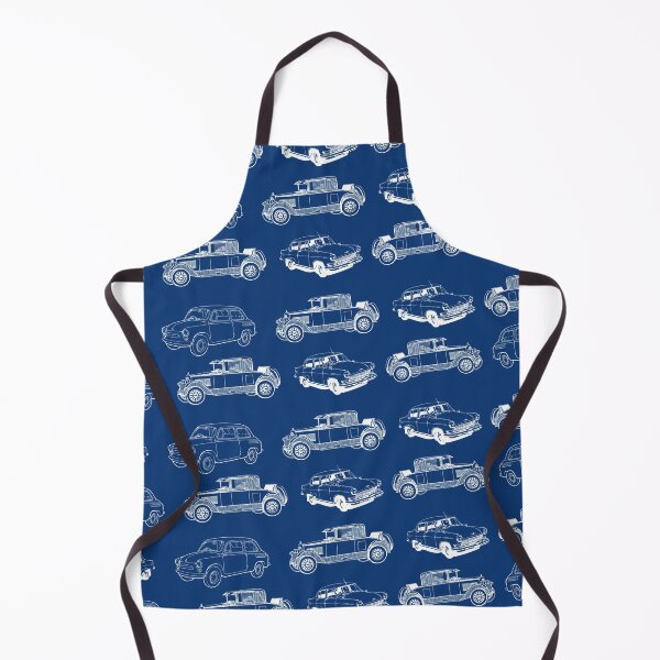 Item preview, Old Cars Collection Blue Background designed and sold by DesignMore21.