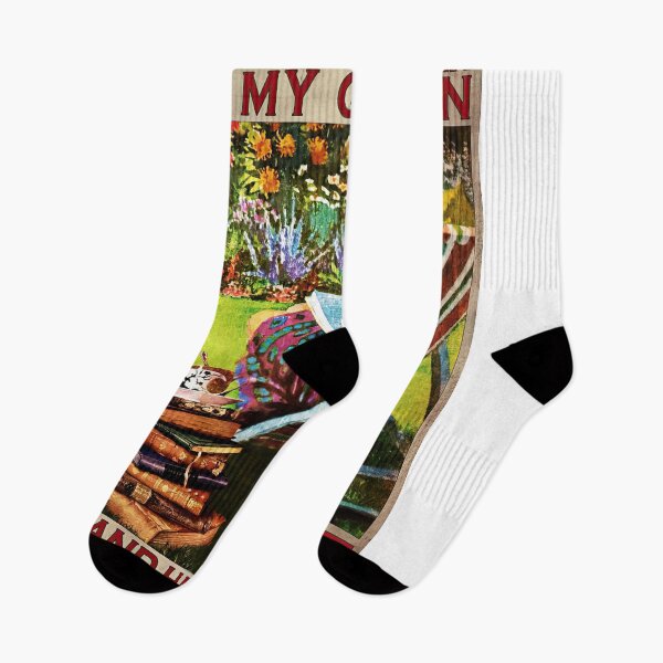Item preview, I Just Want To Work In My Garden And Hangout With My Books designed and sold by MagicatcoArt.