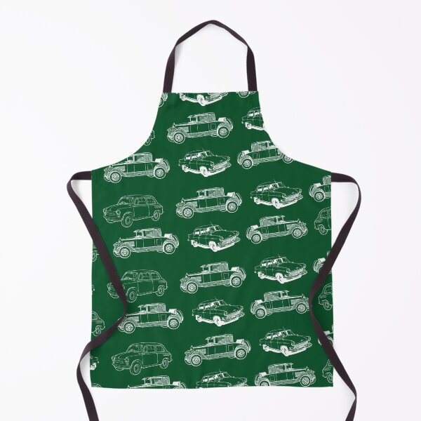 Item preview, Old Cars Collection Green Background designed and sold by DesignMore21.