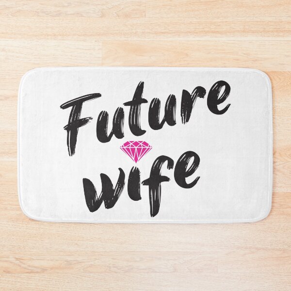 Item preview, Future wife Tshirt pink diamond bachelorette gifts designed and sold by EbnerPrints.