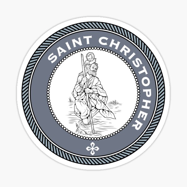 Item preview, St Christopher Medallion designed and sold by CatholicSaints.