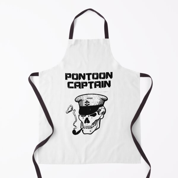 Item preview, Pontoon captain Funny skeleton skull illustration | Gifts for pontoon owners | Halloween designed and sold by Violet Treasures.