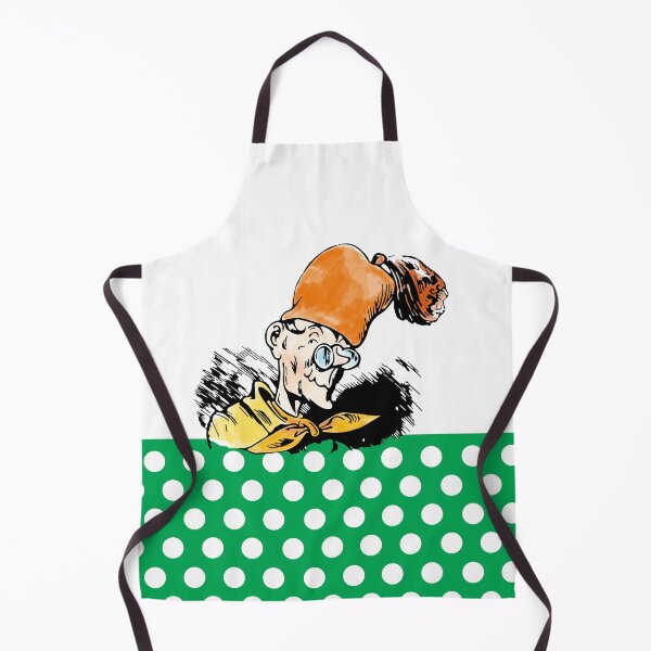 Item preview, Schneider Böck illustration, fun polka dot pattern designed and sold by Mauswohn.