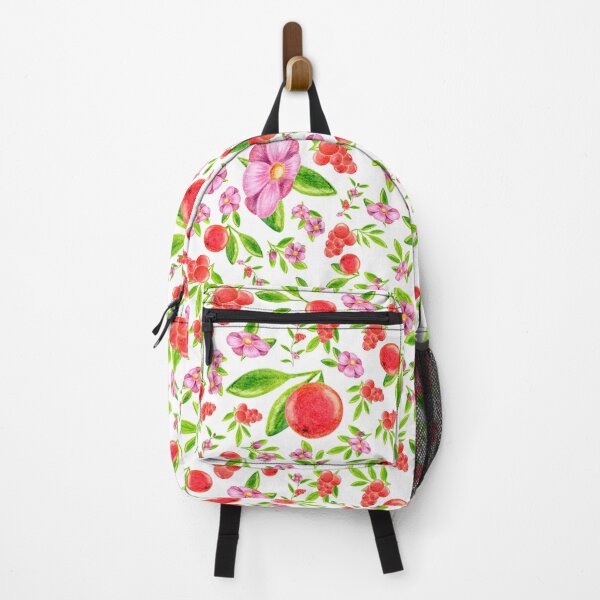 Item preview, Pattern of berries leaves flowers drawing with colored pencils designed and sold by Tanya-GR.