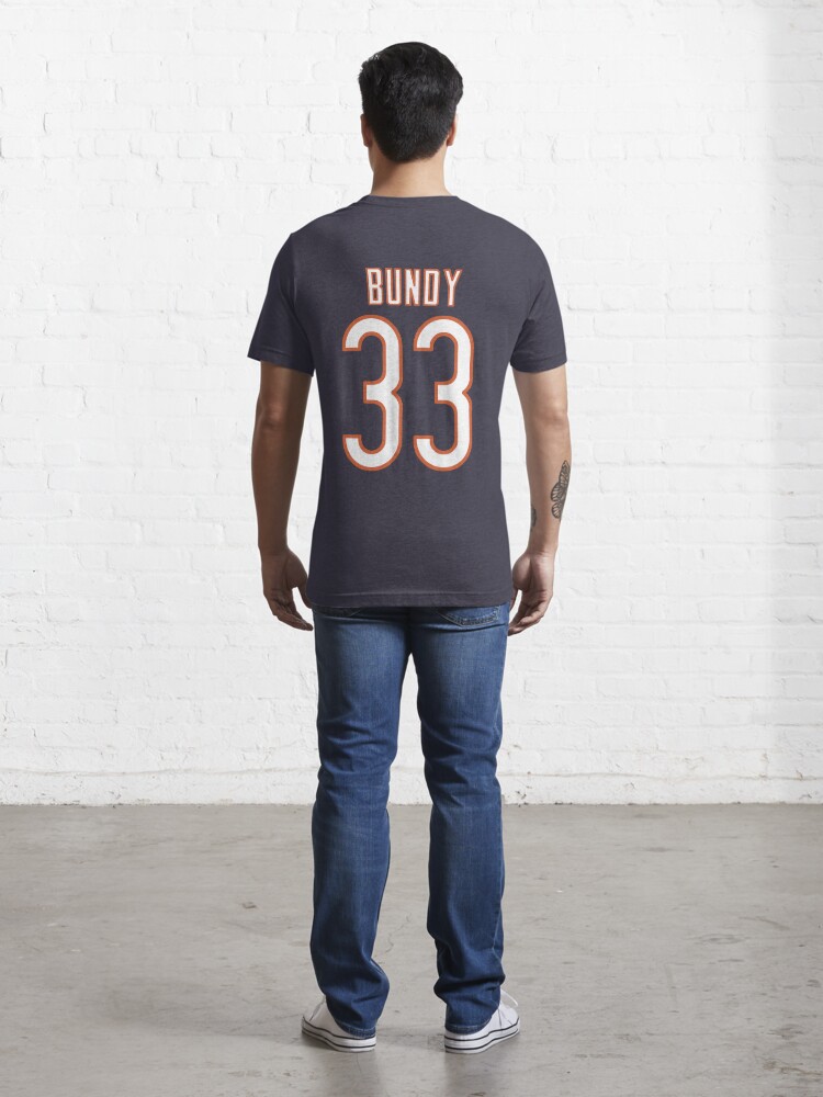  Polk High Football Jersey 33 Bundy No Maam - Front & Back  Pullover Hoodie : Clothing, Shoes & Jewelry